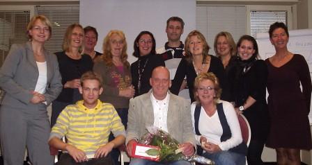 Alle deelnemers van de Basiscursus vertrouwenspersoon van Hubert Consult (dec. 2009)